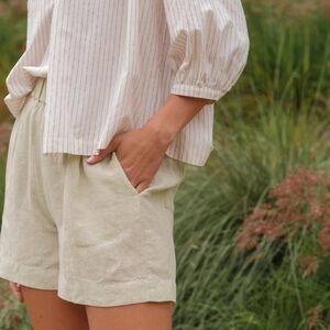 Jenni Kayne Linen Logan shorts